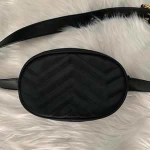 Waist Purse L Black *BRAND NEW